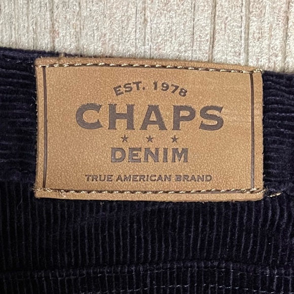 Chaps Denim Women’s Corduroy Jeans Purple Size 4 - Picture 3 of 10